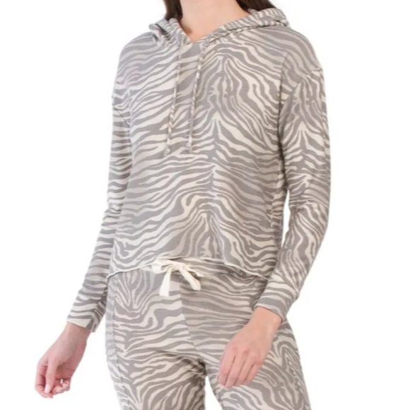 Chaser Zebra Print Hoodie - Picture 1 of 8